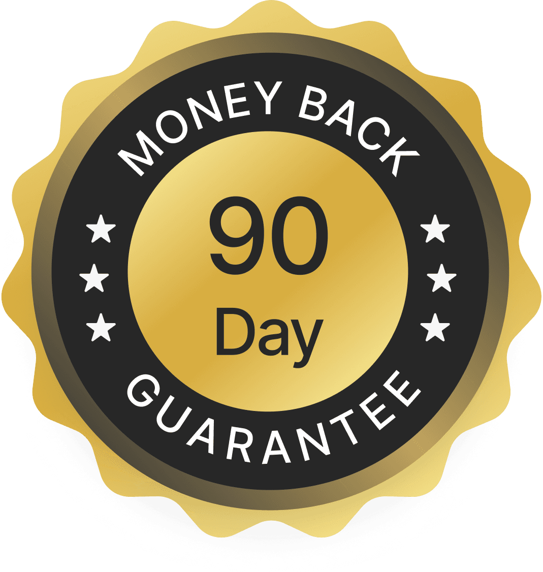 90 Day Money Back Guarantee